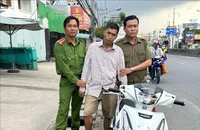 Trộm xe máy ở TP.HCM trên đường tẩu thoát thì bị bắt tại Long An 
