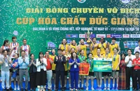 VTV Bình Điền Long An vô địch giải bóng chuyền nữ quốc gia