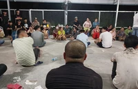 Long An phá ổ đánh bạc quy mô lớn, 44 người tham gia