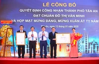 Long An: TP Tân An đạt chuẩn đô thị văn minh