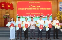 Ông Hoàng Đình Cán giữ chức vụ Trưởng ban Tuyên giáo và Dân vận Tỉnh ủy Long An
