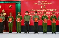Công an tỉnh Long An: Quyết định về tổ chức bộ máy và công tác cán bộ 