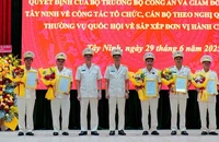 Bổ nhiệm 6 Phó Giám đốc Công an tỉnh Tây Ninh