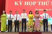 HĐND tỉnh Tây Ninh kỳ họp đầu tiên công bố nhân sự chủ chốt