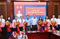 Tây Ninh: Bổ nhiệm loạt nhân sự giữ chức vụ phó giám đốc các sở, ngành