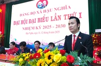 Ông Trương Tấn Sơn giữ chức Bí thư Đảng ủy xã Hậu Nghĩa lần thứ 1