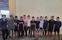 Bắt nhóm thanh thiếu niên mang hung khí gây náo loạn đường phố Tây Ninh