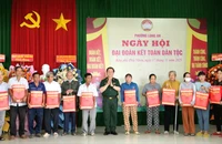 Đại tướng Nguyễn Trọng Nghĩa dự Ngày hội Đại đoàn kết tại Tây Ninh