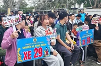 45 “Chuyến xe Công đoàn” đưa 1.915 lao động Tây Ninh về quê đón Tết