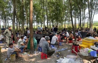 Cảnh sát vây bắt 61 người tham gia đá gà gần 1 tỉ đồng ở Tây Ninh
