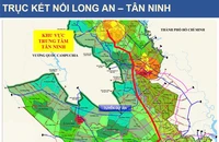 Tây Ninh đầu tư hơn 25.700 tỉ đồng dự án trục kết nối Long An - Tân Ninh