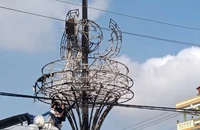 Cháy lớn thiêu rụi công trình trang trí hơn 780 triệu đồng ở Đồng Tháp