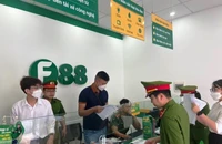 Công an đồng loạt kiểm tra các cơ sở công ty F88 tại Đà Nẵng