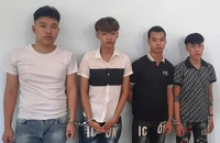 Rủ bạn chém tình địch, 4 thanh niên bị bắt vì tội giết người