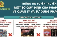 Pháo hoa, pháo hoa nổ và pháo nổ, loại nào được phép sử dụng? 