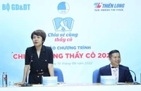  Tuyên dương 70 giáo viên trong chương trình 'Chia sẻ cùng thầy cô'