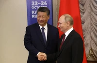 Ông Putin tiếp ông Tập bên lề thượng đỉnh BRICS