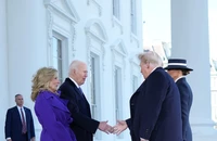 Ông Biden đón ông Trump đến Nhà Trắng trước lễ nhậm chức