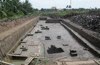 Phát hiện thêm 37 cọc gỗ Bạch Đằng