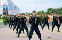 Công an Ninh Thuận ra quân trấn áp tội phạm dịp cận Tết Nguyên đán 
