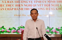Đoàn công tác Bộ Chính trị làm việc với Khánh Hòa, Ninh Thuận về sáp nhập tỉnh