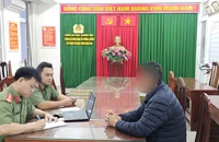 Công an Khánh Hòa làm việc với người đăng tin sai sự thật việc vỡ hồ thủy lợi