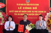 Nhân sự mới TAND huyện Cần Giờ, TP.HCM