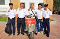 Cựu binh Trường Sa chạy Vespa xuyên Việt gặp đồng đội Trường Sa