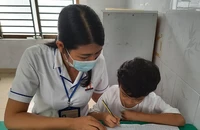Trẻ tâm thần mơ làm họa sĩ 