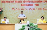 Việc sáp nhập huyện, xã phải gắn với bộ máy tinh gọn, hiệu quả