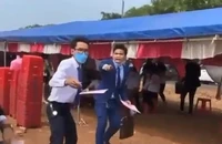 Xử phạt công ty chốt cọc đất kiểu 'sàn diễn lô tô' 100 triệu đồng 