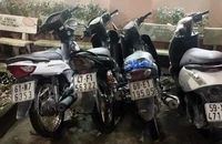 Bình Dương: Băng nghiện ma túy chuyên 'đá nóng' xe máy bị tóm gọn