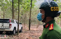 Xe của giám đốc sát hại nữ kế toán bỏ trong rừng cao su có gì?