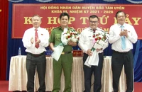 Bình Dương: Trưởng Công an huyện chuyển ngành làm Chủ tịch UBND huyện Bắc Tân Uyên