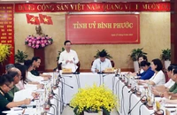 Chủ tịch nước Võ Văn Thưởng làm việc với tỉnh Bình Phước