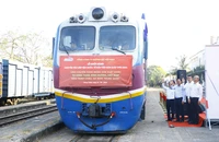 Chuyến tàu xuất khẩu nông sản đầu tiên năm 2024 từ Bình Dương sang Trung Quốc 