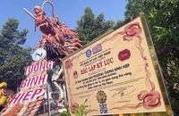 Cặp rồng lu độc đáo ở Bình Dương chính thức nhận Kỷ lục Việt Nam