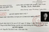 Nữ giám đốc ở Bình Dương bị truy nã đặc biệt