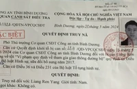 Công an Bình Dương truy nã đặc biệt một người Trung Quốc 