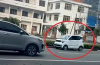 Người phụ nữ lái ô tô đi ngược chiều trên quốc lộ 13 bị công an mời làm việc