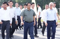 Hình ảnh Thủ tướng Phạm Minh Chính thăm công trình trọng điểm ở Bình Dương