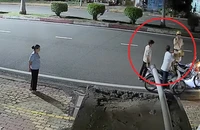 Công an tạm giữ người đàn ông đấm Cảnh sát giao thông ở Bình Phước