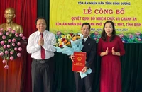 TAND Thủ Dầu Một có Chánh án mới