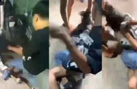 Nữ sinh bị nhóm thiếu niên vây đánh hội đồng rồi quay clip đe dọa