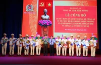 Bình Dương giảm 9 đầu mối công an cấp huyện, 99 đầu mối cấp đội