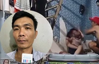 Bắt khẩn cấp kẻ vừa đánh cô gái đang ôm con nhỏ vừa livestream