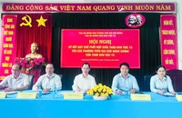 TAND khu vực 15 - TP.HCM ký kết quy chế phối hợp với 5 phường
