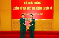 Chính ủy Quân khu 5 Lương Đình Chung được thăng quân hàm Thiếu tướng 