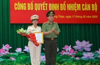  Nữ thượng tá làm phó giám đốc Công an tỉnh Đồng Tháp 