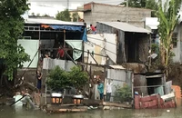 Lại sạt lở ở An Giang, 15 nhà dân phải di dời